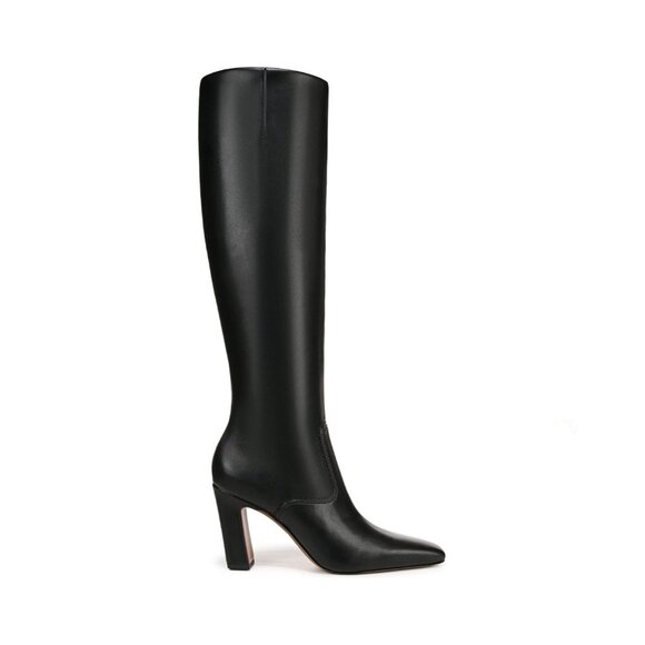 Franco Sarto Women's Bowman Wide Calf Square Toe Knee High Dress Boots - Picture 2 of 4